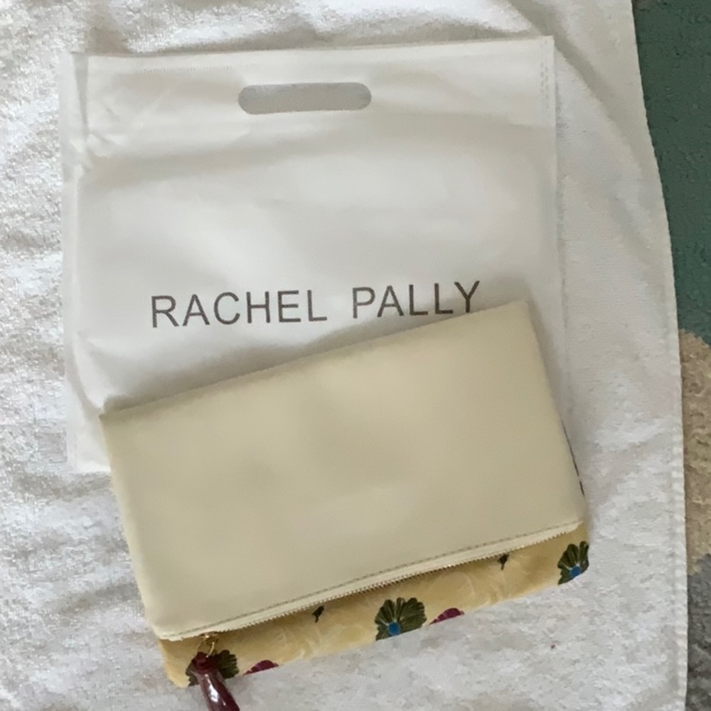 Brand new with dust bag Rachel Pally fold over clutch with top zipper